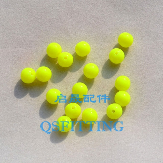 100pcs DIY Bracelet Accessories Children Gift Handcraft Department 18 Color 8MM Round Shape Acrylic Sugar Beads Jewelry Findings