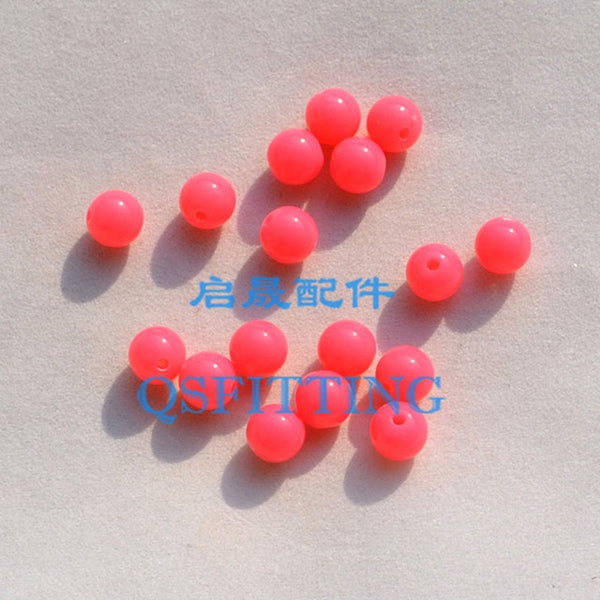 100pcs DIY Bracelet Accessories Children Gift Handcraft Department 18 Color 8MM Round Shape Acrylic Sugar Beads Jewelry Findings