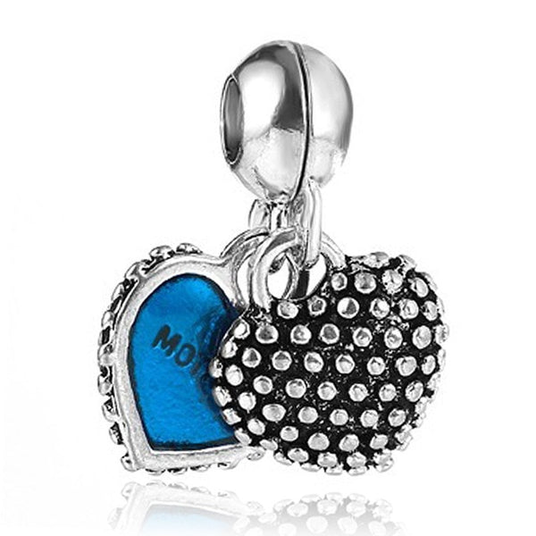 Free Shipping 1PC Silver Plated Red Enamel Snow White Apple Large Hole Beads Fit European Pandora Charm Bracelets & Necklaces