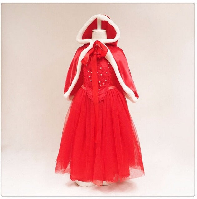Baby Girls Dress Christmas Anna Elsa Cosplay Costume Summer Dresses Girl Princess Elsa Dress for Birthday Party Vestidos Menina
