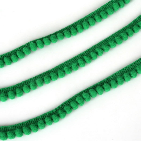 5 Yards Pom Pom 10mm Mini Pompom Trim Ball Fringe Ribbon DIY Sewing Accessory Lace For Home Wedding Decoration