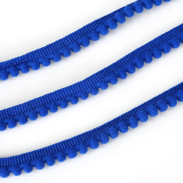 5 Yards Pom Pom 10mm Mini Pompom Trim Ball Fringe Ribbon DIY Sewing Accessory Lace For Home Wedding Decoration
