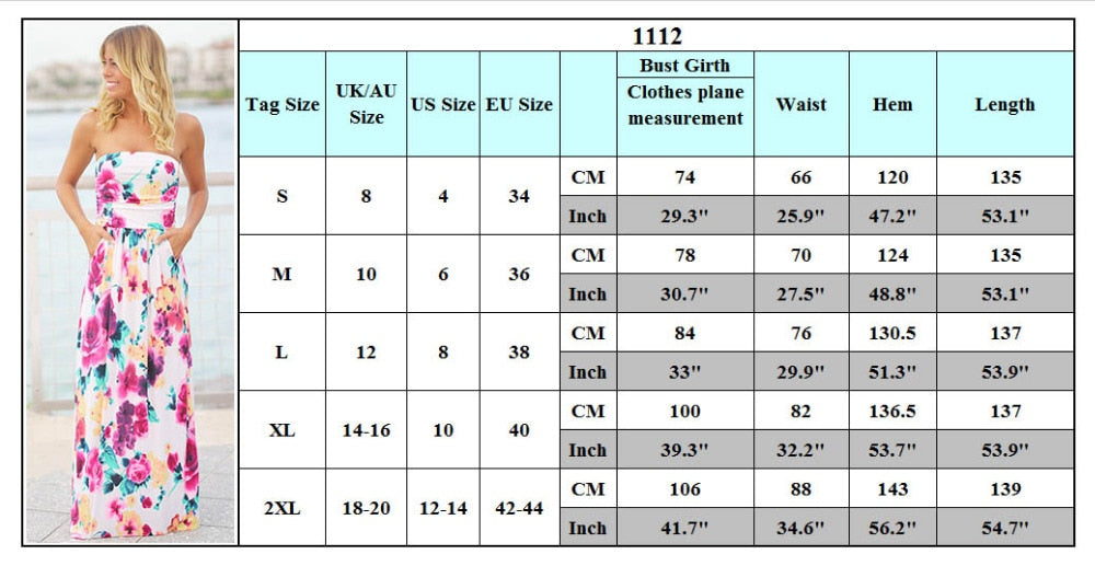 RUIYIGE 2019 Woman Fashion Boho Maxi floral Print Dresses ladies Sexy strapless Summer Sundress party Vestidos Beachwear robes