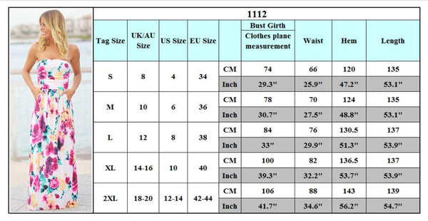 RUIYIGE 2019 Woman Fashion Boho Maxi floral Print Dresses ladies Sexy strapless Summer Sundress party Vestidos Beachwear robes