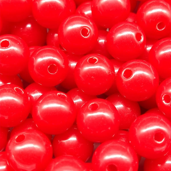 3/4/6/8/10mm 200/200/100/100/50pcs/lot Cheap Hot Acrylic Beads Fits for Handmade DIY Necklace Bracelet Jewelry Making Wholesale