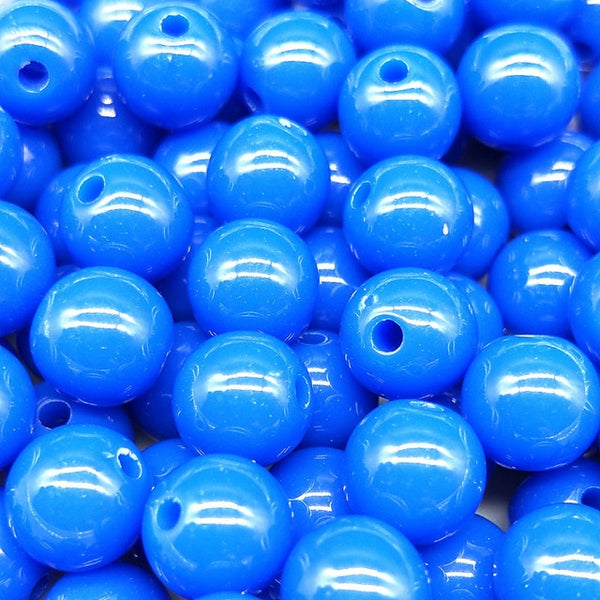 3/4/6/8/10mm 200/200/100/100/50pcs/lot Cheap Hot Acrylic Beads Fits for Handmade DIY Necklace Bracelet Jewelry Making Wholesale