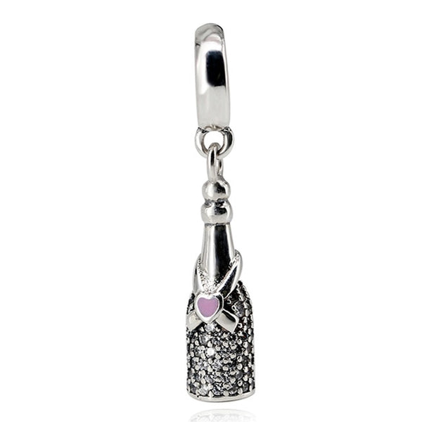 2018 Silver Plated Bead Cartoon Mouse Princess Dress Wallet Pendant Charm Beads Fit Pandora Women Diy Bracelets Bangles Jewelry