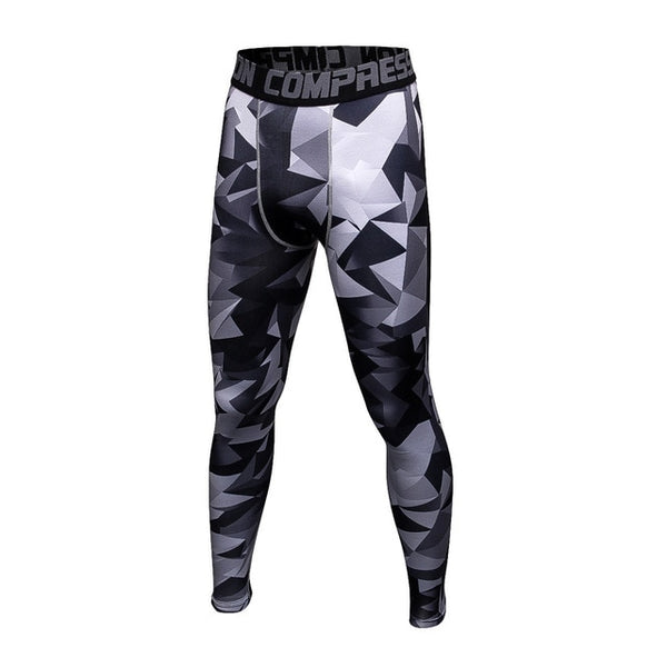 Mens compression pants bodybuilding jogger fitness exercise skinny leggings comperssion tights pants trousers clothes clothing