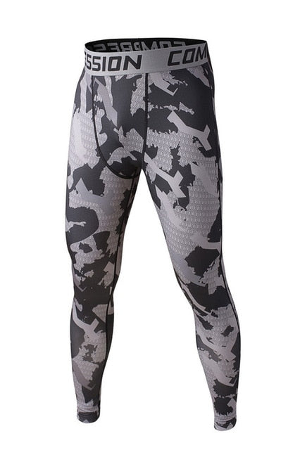 Mens compression pants bodybuilding jogger fitness exercise skinny leggings comperssion tights pants trousers clothes clothing