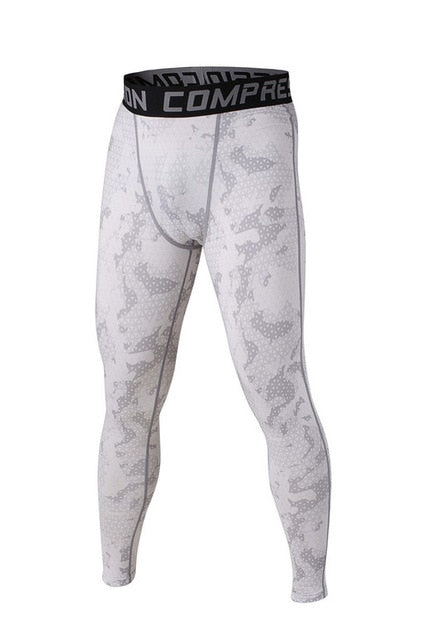 Mens compression pants bodybuilding jogger fitness exercise skinny leggings comperssion tights pants trousers clothes clothing