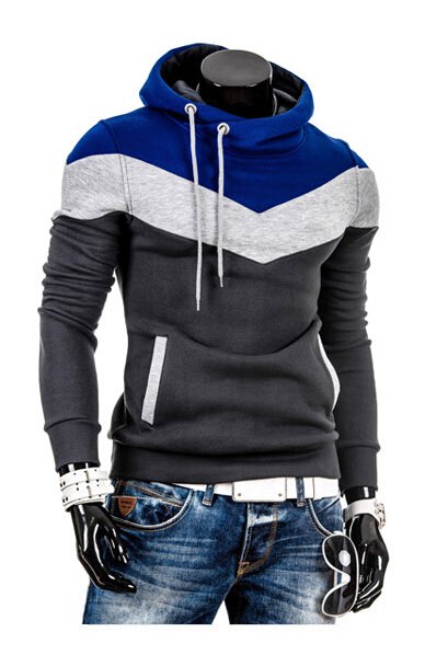 2017 Men Sweatshirts & Hoodies Male Tracksuit Hooded Jackets Fashion Casual Jackets Clothing For Men size M-3XL Tops