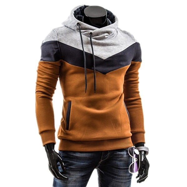 2017 Men Sweatshirts & Hoodies Male Tracksuit Hooded Jackets Fashion Casual Jackets Clothing For Men size M-3XL Tops