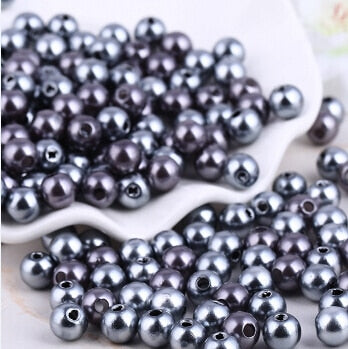 Free Shipping 3mm 400pcs 23colors, ABS Imitation Pearl Round Plastic Beads, Making jewelry diy beads, Jewelry Handmade necklace