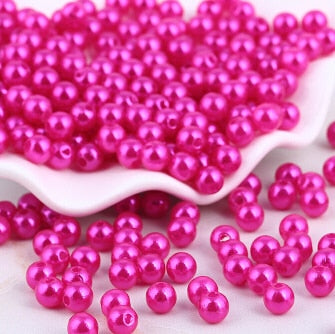 Free Shipping 3mm 400pcs 23colors, ABS Imitation Pearl Round Plastic Beads, Making jewelry diy beads, Jewelry Handmade necklace