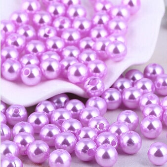 Free Shipping 3mm 400pcs 23colors, ABS Imitation Pearl Round Plastic Beads, Making jewelry diy beads, Jewelry Handmade necklace