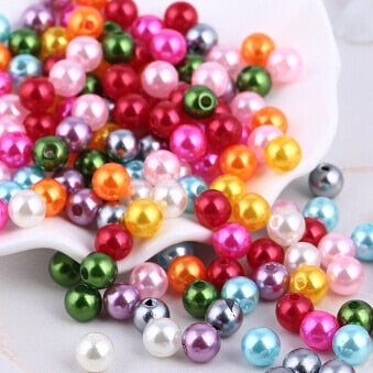 Free Shipping 3mm 400pcs 23colors, ABS Imitation Pearl Round Plastic Beads, Making jewelry diy beads, Jewelry Handmade necklace