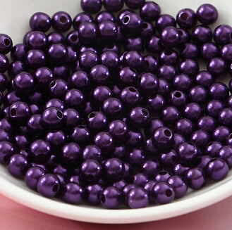 Free Shipping 3mm 400pcs 23colors, ABS Imitation Pearl Round Plastic Beads, Making jewelry diy beads, Jewelry Handmade necklace