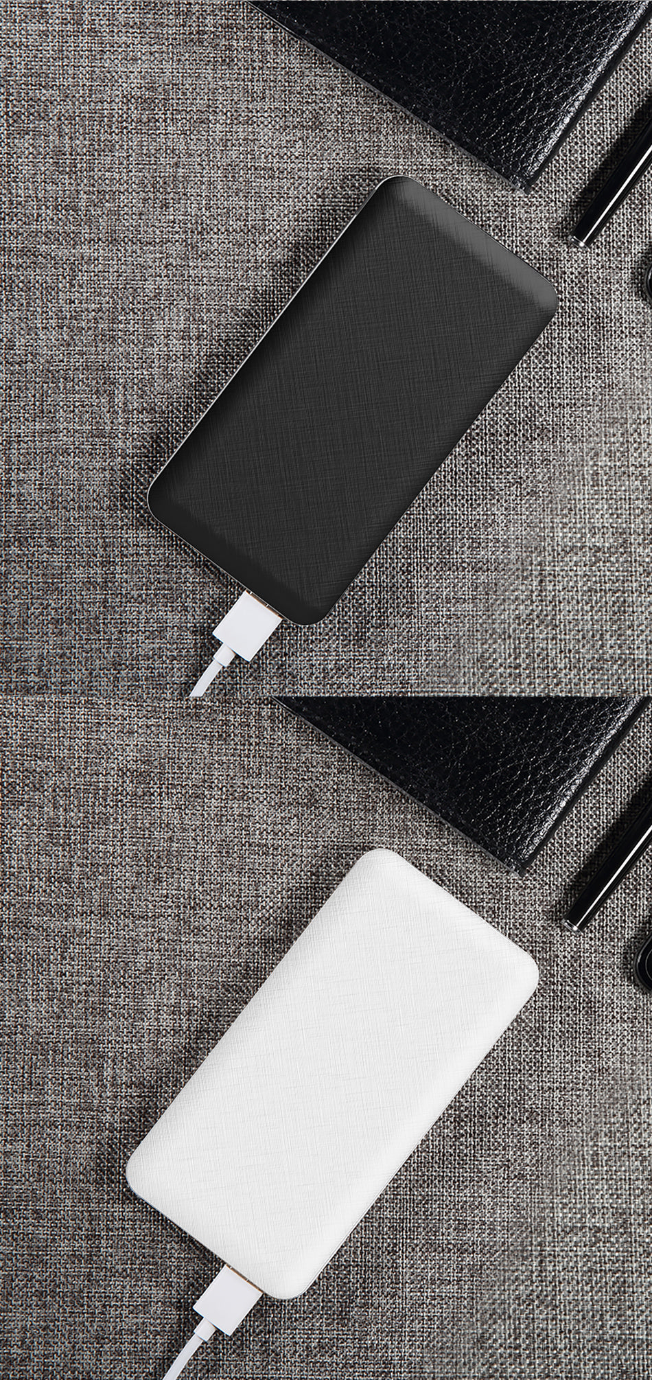 ROCK Slim Power Bank 10000 mAh Portable Charging Ultra thin Powerbank external battery backup pack for iPhone poverbank 10000mah