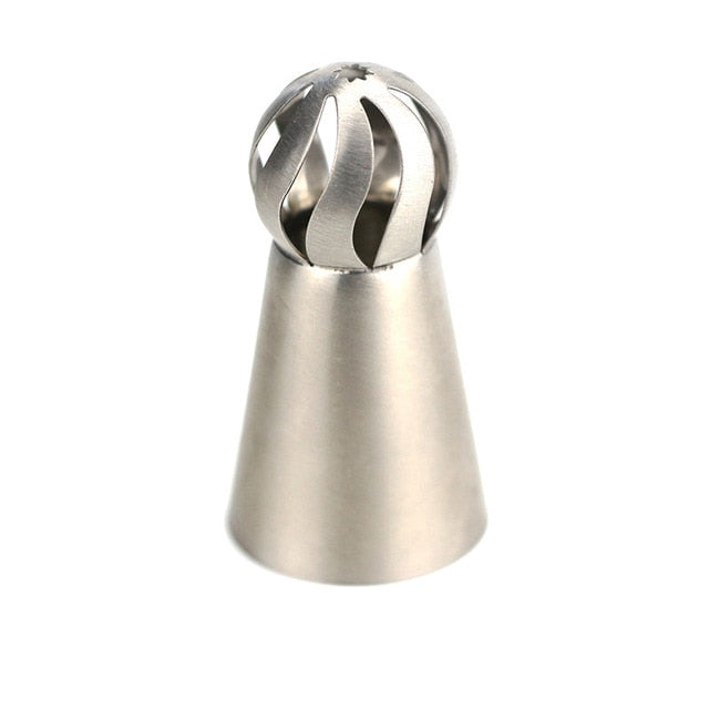 5 Styles Russian Piping Nozzle Sphere Ball Icing Confectionary Pastry Tips Sugar Craft Cupcake Decorator Kitchen Bakeware Tools