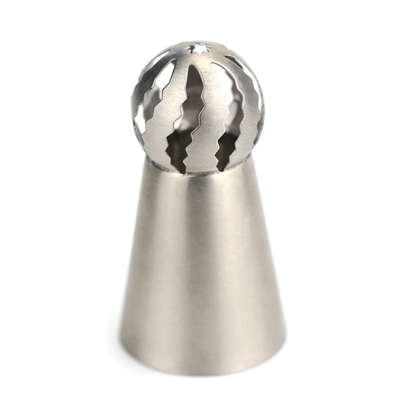 5 Styles Russian Piping Nozzle Sphere Ball Icing Confectionary Pastry Tips Sugar Craft Cupcake Decorator Kitchen Bakeware Tools