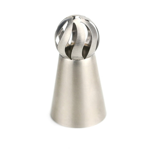 5 Styles Russian Piping Nozzle Sphere Ball Icing Confectionary Pastry Tips Sugar Craft Cupcake Decorator Kitchen Bakeware Tools