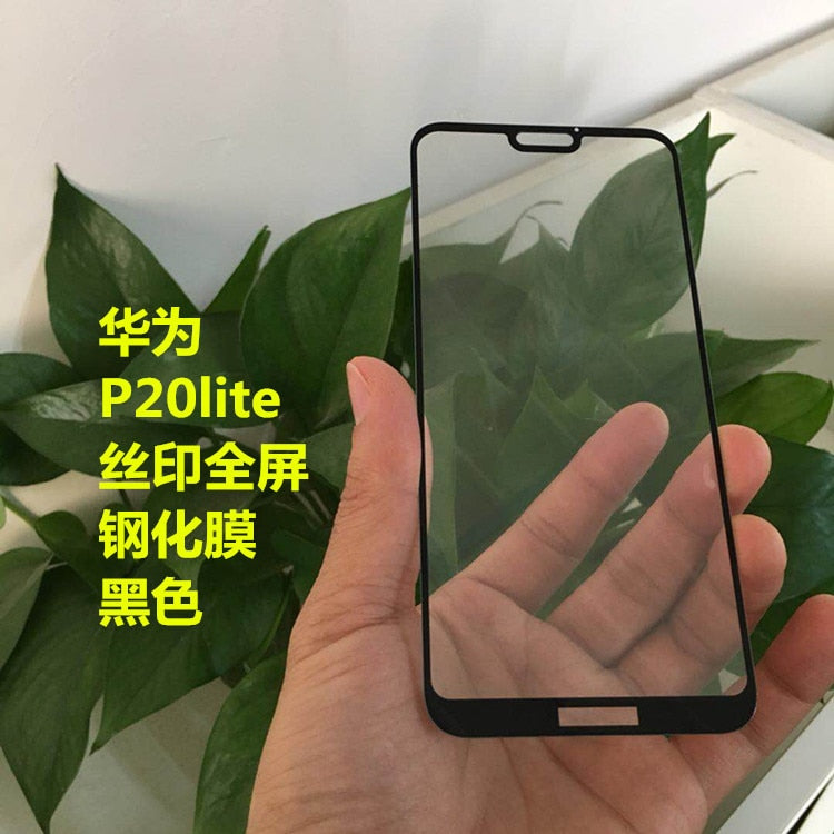 3D Tempered Glass For Huawei P20 Lite Full Cover 9H Protective film Explosion-proof Screen Protector For Huawei P20 Lite P20Lite