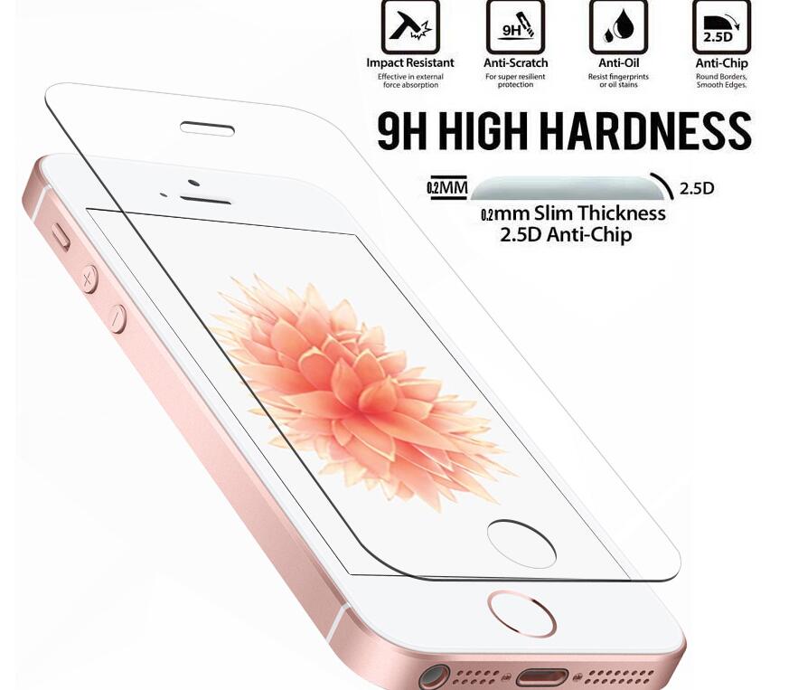 Tempered Glass For iPhone 6s 6 7 8 Plus Glass Accessories Protective Glass For iPhone X XS XR XSMAX 5 5S 4 10 Screen Protectors