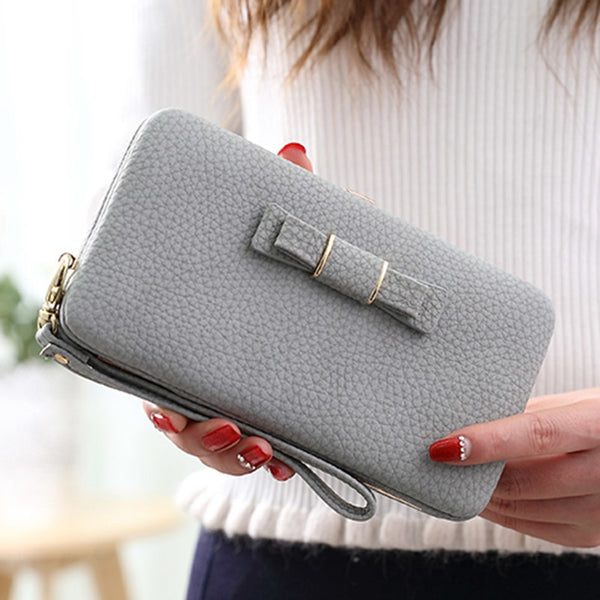 Luxury Women Wallet Phone Bag Leather Case For iPhone 7 6 6s Plus 5s 5 For Samsung Galaxy S7 Edge S6 Xiaomi Mi5 Redmi 3S Note3 4