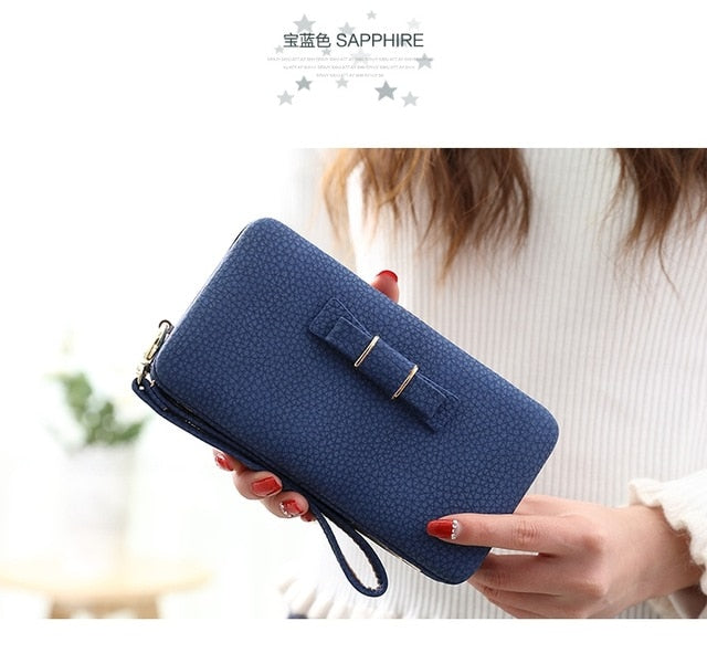Luxury Women Wallet Phone Bag Leather Case For iPhone 7 6 6s Plus 5s 5 For Samsung Galaxy S7 Edge S6 Xiaomi Mi5 Redmi 3S Note3 4