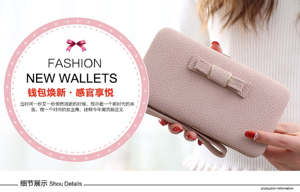 Luxury Women Wallet Phone Bag Leather Case For iPhone 7 6 6s Plus 5s 5 For Samsung Galaxy S7 Edge S6 Xiaomi Mi5 Redmi 3S Note3 4