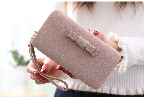 Luxury Women Wallet Phone Bag Leather Case For iPhone 7 6 6s Plus 5s 5 For Samsung Galaxy S7 Edge S6 Xiaomi Mi5 Redmi 3S Note3 4