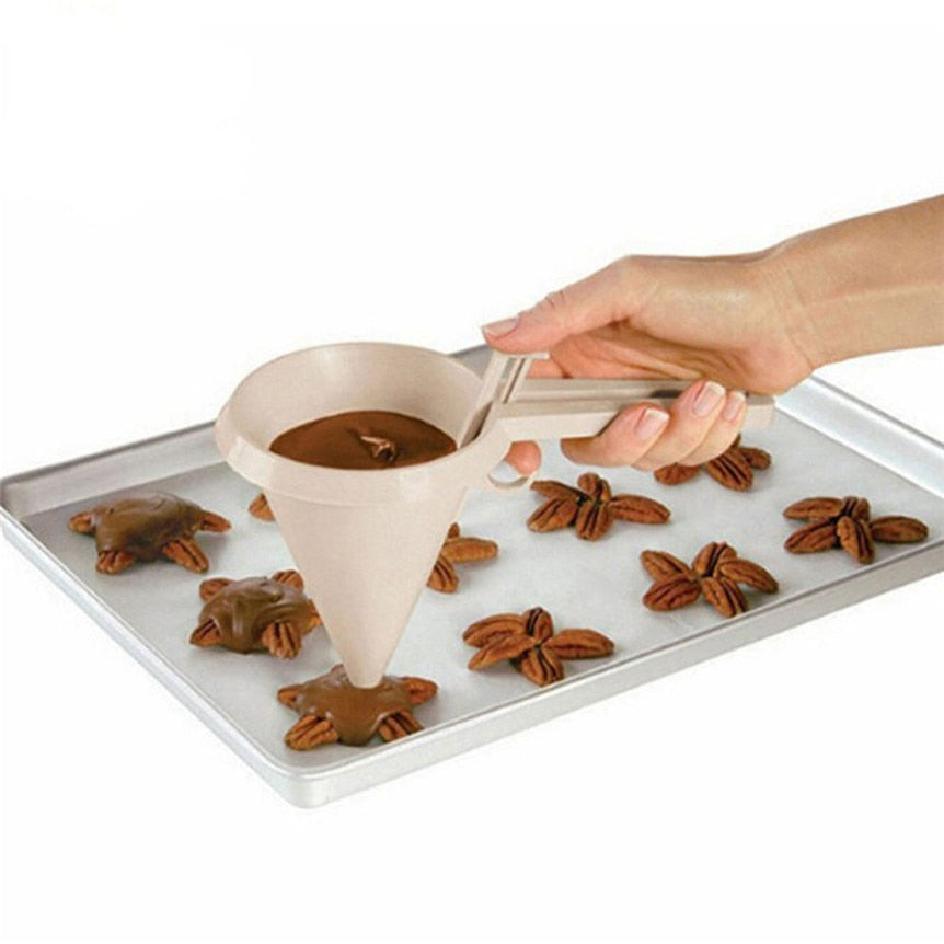 New Baking Tools Adjustable Chocolate Funnel For Baking Cake Decorating Tools Kitchen Accessories Drop Shipping 80405
