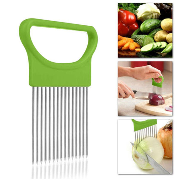Slicing Cutter 2017 hot sale new Tomato Onion Vegetables Slicer Cutting Aid Holder Guide Slicing Cutter  drop shipping 17aug17