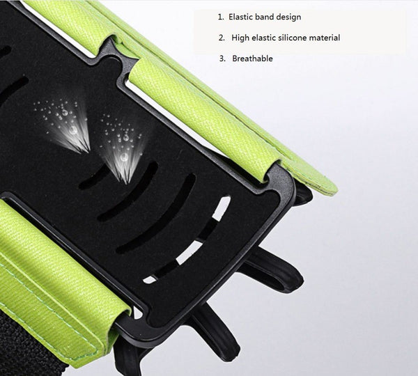 SzBlaZe Professional Rotatable Running Bag Wrist Band Arm cell phones Holder Sport pocket accessories For Gym Fitness Jogging