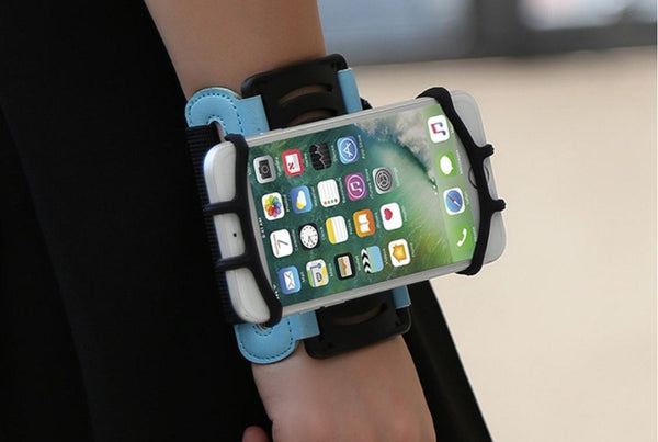 SzBlaZe Professional Rotatable Running Bag Wrist Band Arm cell phones Holder Sport pocket accessories For Gym Fitness Jogging