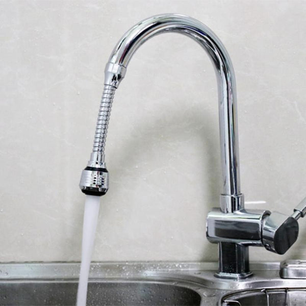 Stainless Steel 360 Degree Rotatable Water Saving Faucet Tap Aerator