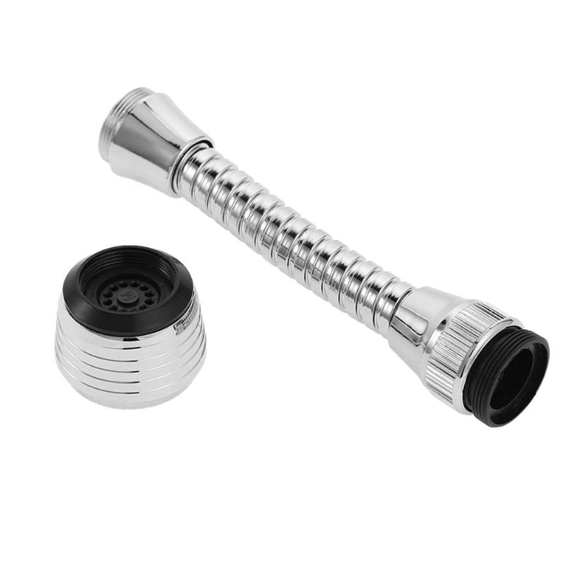 Stainless Steel 360 Degree Rotatable Water Saving Faucet Tap Aerator