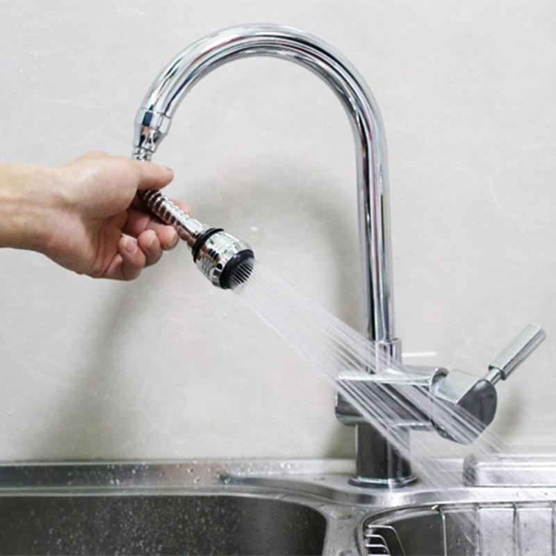 Stainless Steel 360 Degree Rotatable Water Saving Faucet Tap Aerator