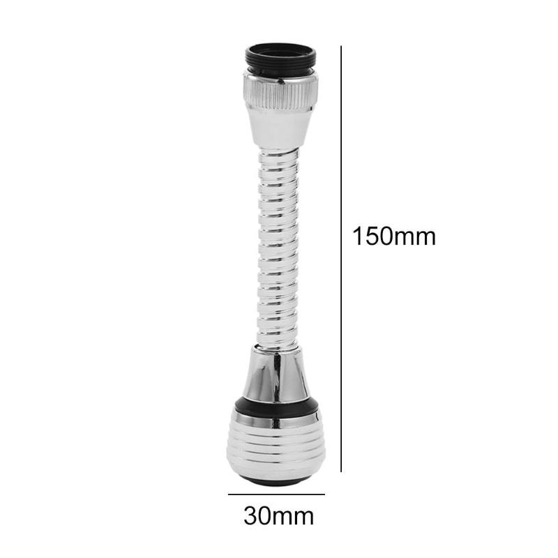Stainless Steel 360 Degree Rotatable Water Saving Faucet Tap Aerator