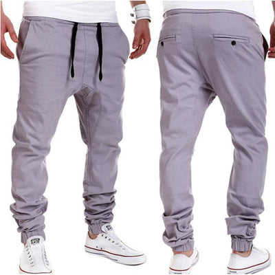 2019 Men Urban Pants Casual Elastic Cotton Mens Fitness Workout Pants Skinny Sweatpants Trousers Jogger Pants Plus Size 4XL