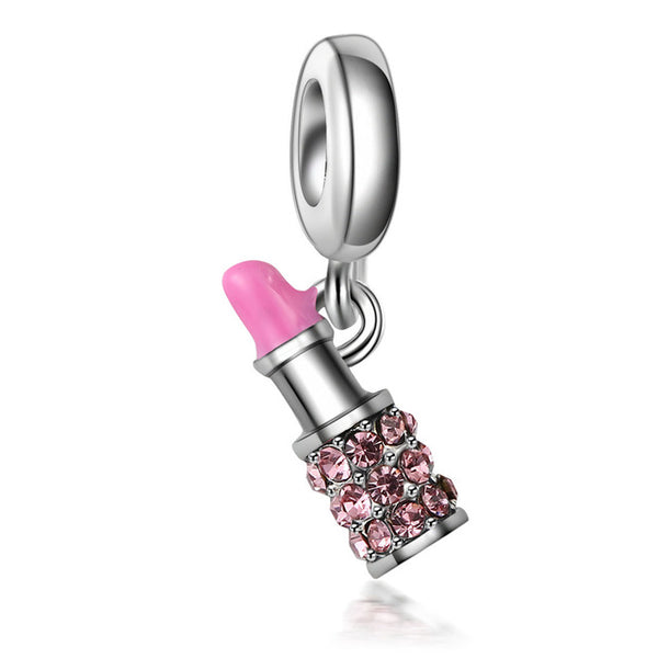 2018 Silver Plated Bead Cartoon Mouse Princess Dress Wallet Pendant Charm Beads Fit Pandora Women Diy Bracelets Bangles Jewelry