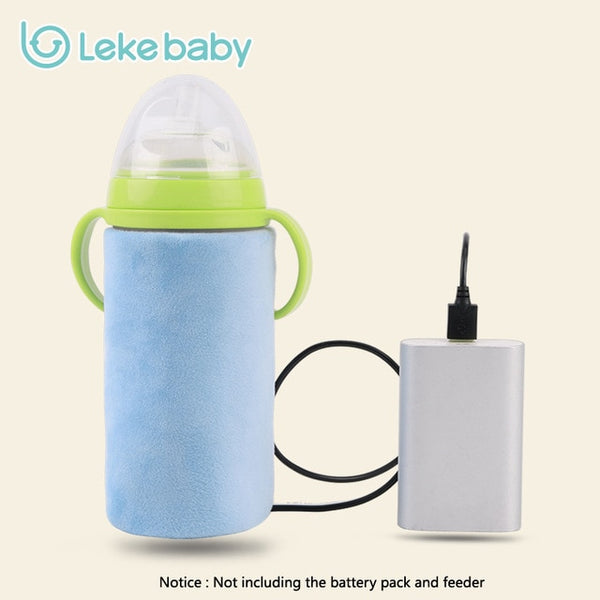 Lekebaby insulation thermostat USB Portable Warmer baby bottle warmer baby bottle thermal bag thermo bag for baby bottles