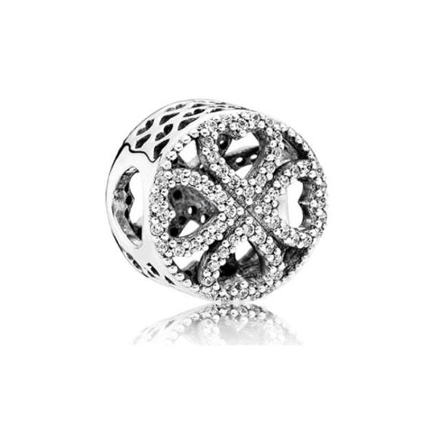 Vintage Punk Small Apple Dog Tree Love Hearts Flowers Beads Charms Fit Pandora Bracelets & Bangles for Women New Fashion DIY