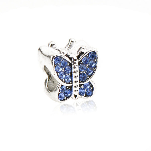 Vintage Punk Small Apple Dog Tree Love Hearts Flowers Beads Charms Fit Pandora Bracelets & Bangles for Women New Fashion DIY