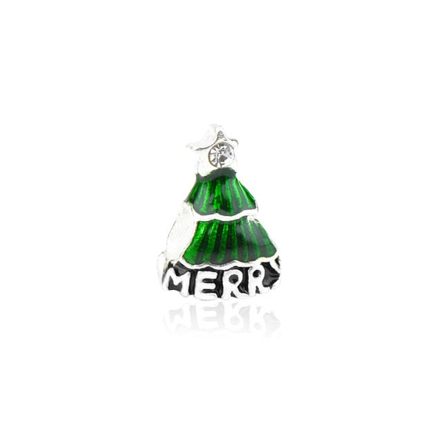 Vintage Punk Small Apple Dog Tree Love Hearts Flowers Beads Charms Fit Pandora Bracelets & Bangles for Women New Fashion DIY