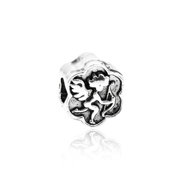 Vintage Punk Small Apple Dog Tree Love Hearts Flowers Beads Charms Fit Pandora Bracelets & Bangles for Women New Fashion DIY