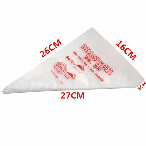 JILV 20pcs Disposable Piping Bag Pastry Bag Icing Piping Cake Cupcake Decorating Tools/Decoration icing Bag DIY