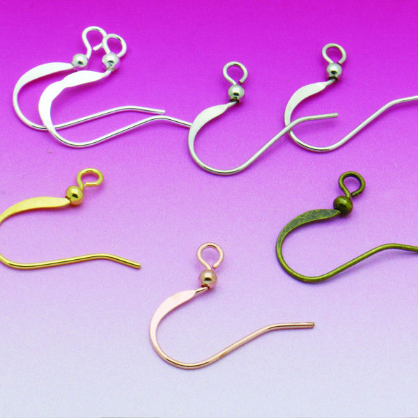 100pcs DIY Earring Findings Earrings Clasps Hooks Fittings DIY Jewelry Making Accessories Hook Earwire Jewelry