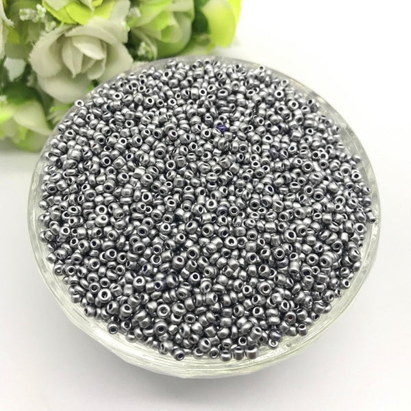 1000pcs 2mm Charm Czech Glass Seed Beads DIY Bracelet Necklace For Jewelry Making Accessories
