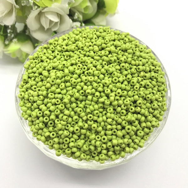 1000pcs 2mm Charm Czech Glass Seed Beads DIY Bracelet Necklace For Jewelry Making Accessories
